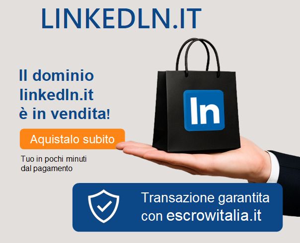 Screenshot del dominio linkedln.it